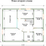 Каркасный дом «Интервенция покоя» 11.5 × 12.5 м