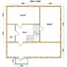Каркасный дом «Форма соответствует содержанию» 9 × 8.5 м